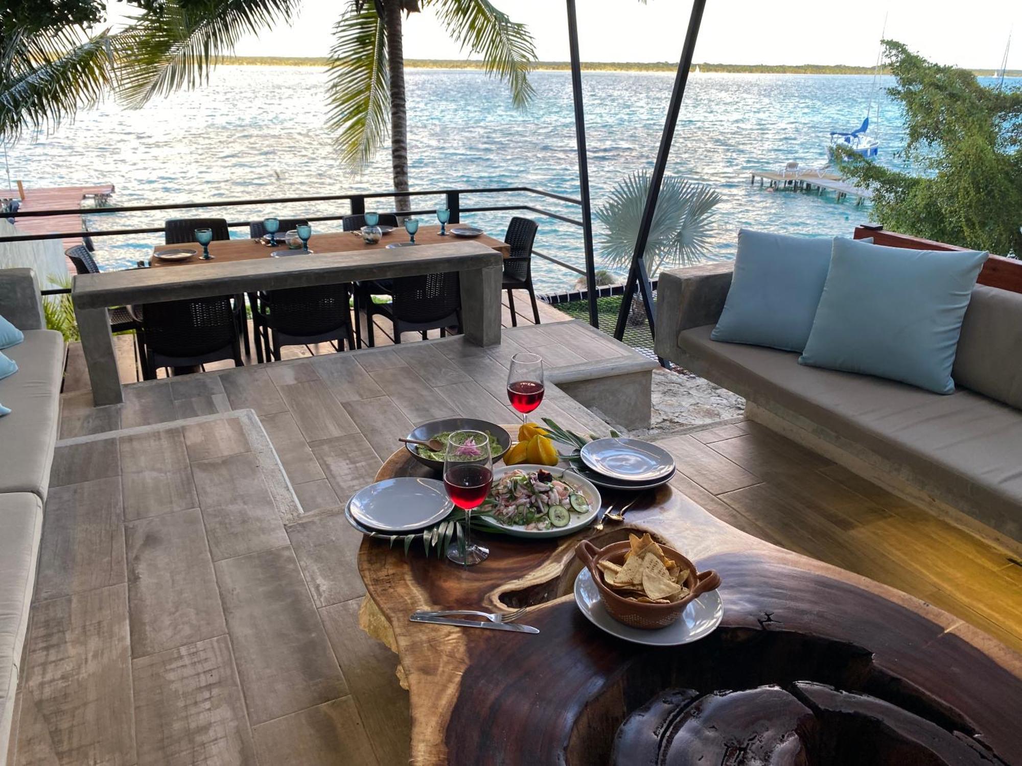 Casa Villa Real- Lagoon Acces And Stunning Views! Bacalar Bagian luar foto