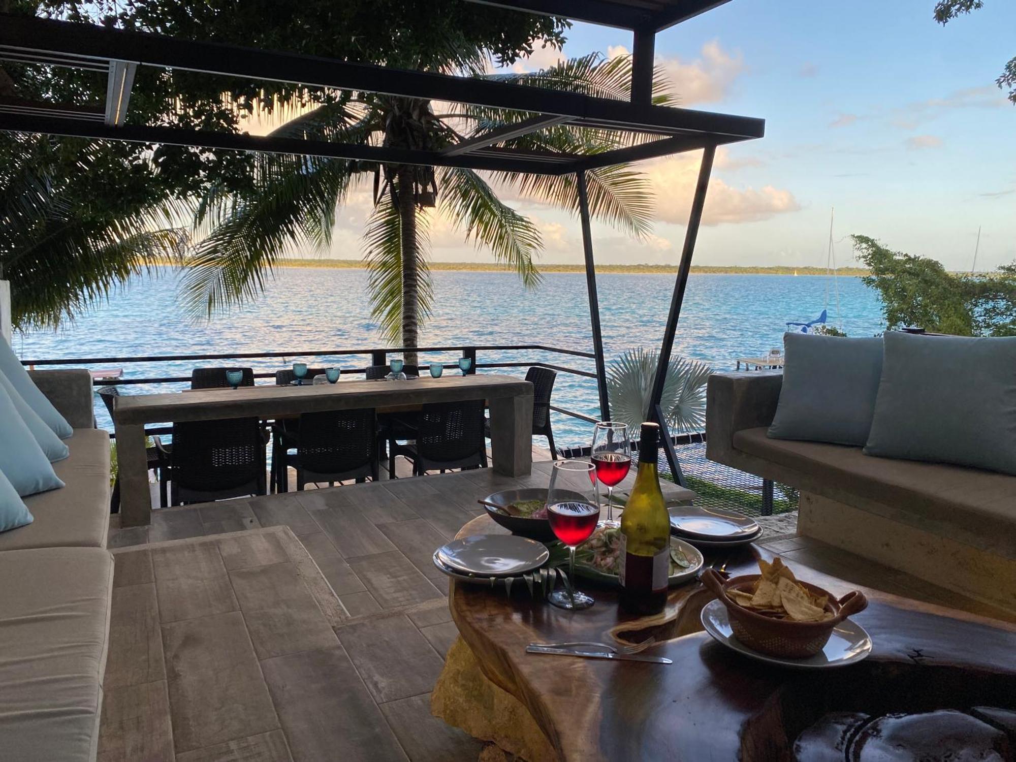 Casa Villa Real- Lagoon Acces And Stunning Views! Bacalar Bagian luar foto